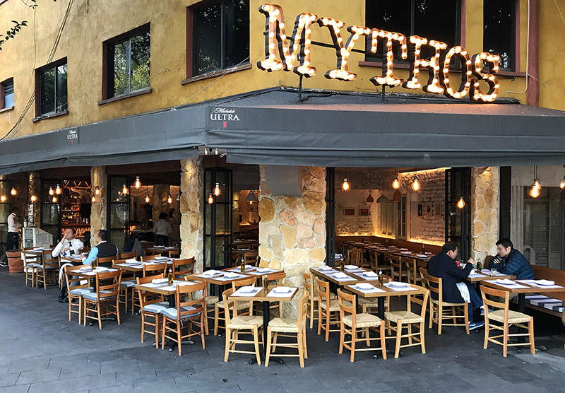 Restaurante Mythos > Col. Roma